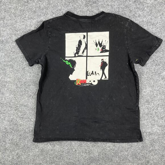 Ranboo T-Shirt Men's L Black Graphic Print Cotton Short Sleeve YouTuber Merch - Picture 2 of 9